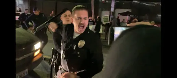 LAPD and DHS Attack Pro-Abortion Protesters in Downtown LA